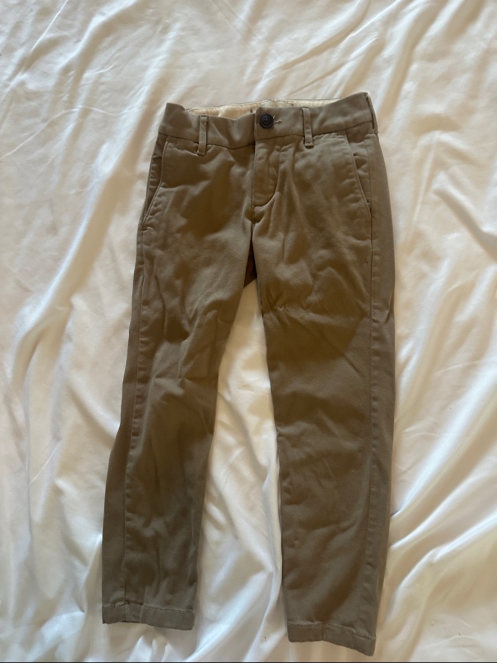 abercrombie kids Olive Green Casual Chino Pants